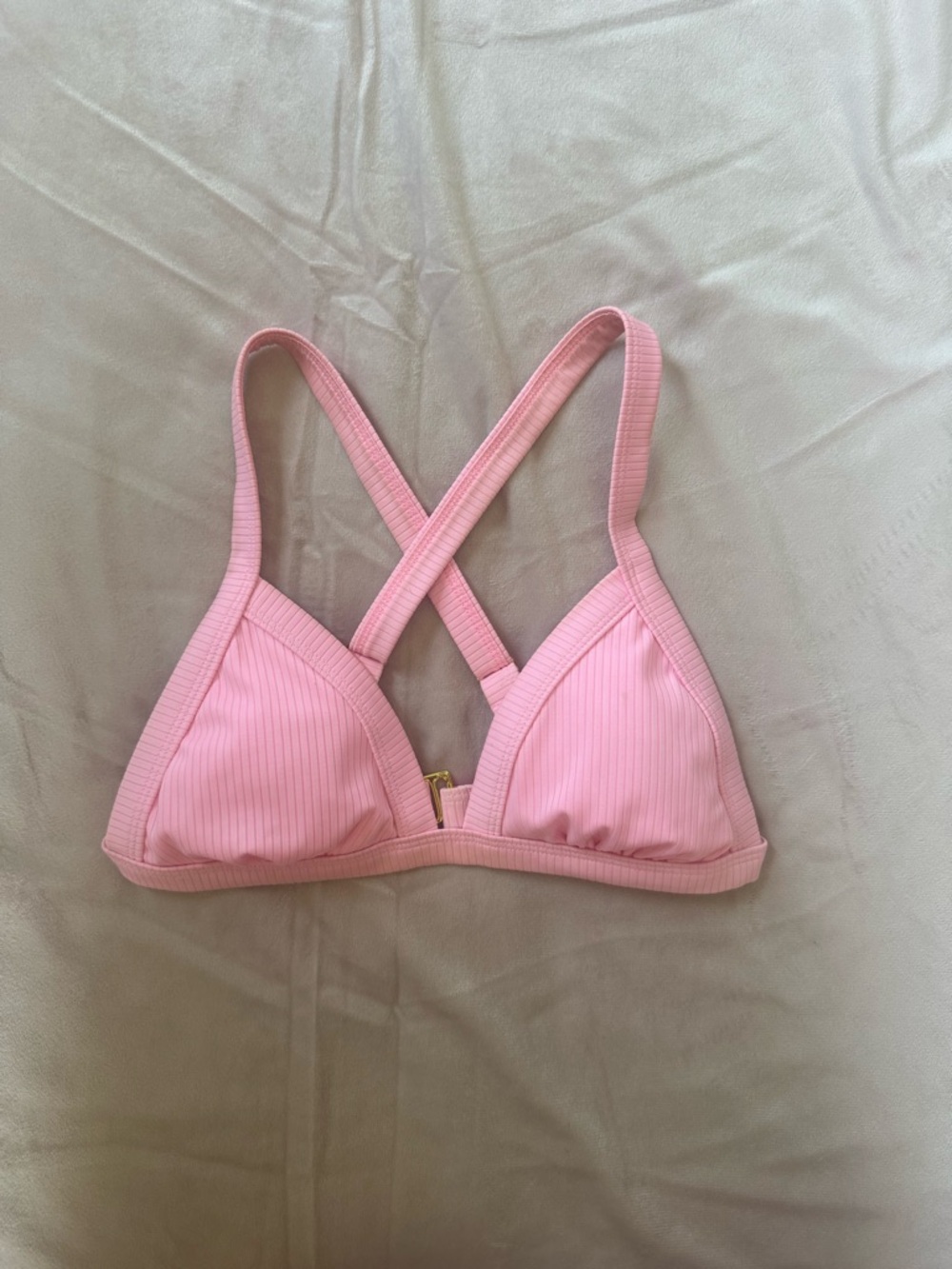 Super cute pink bikini top